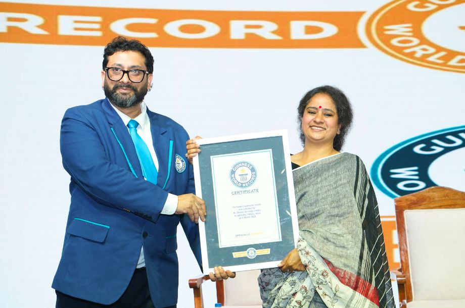 Spreading of Ayurvedic Knowledge at a Global Level, Dr. Mukesh Sharda Honored by Guinness World Records