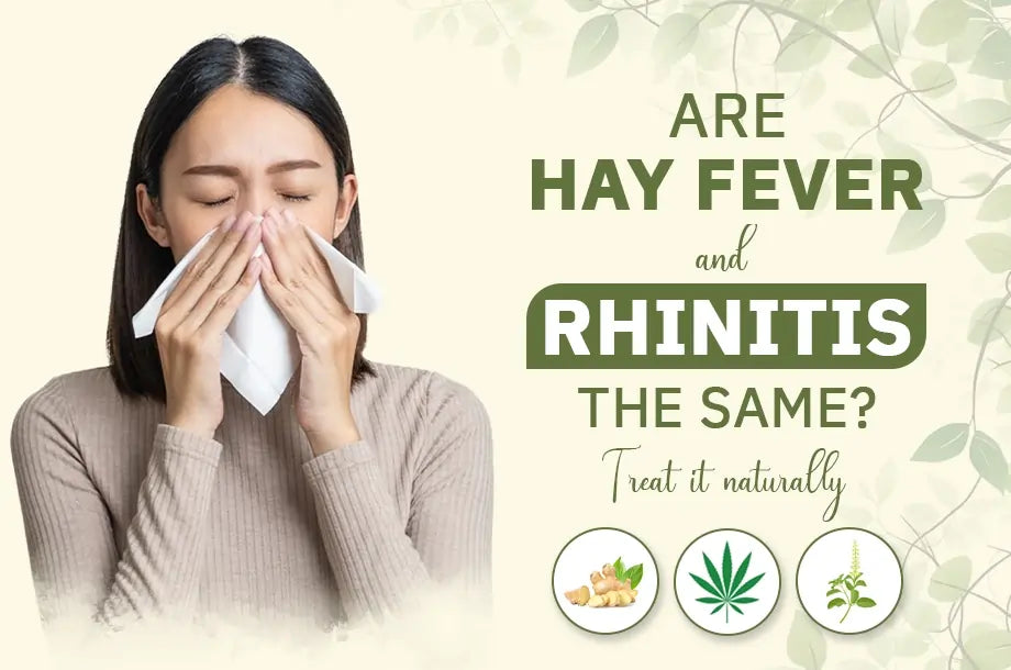 Are hay fever and rhinitis the same? How to treat it naturally?
