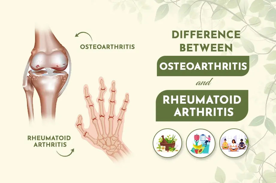 Difference Between Osteoarthritis and Rheumatoid Arthritis