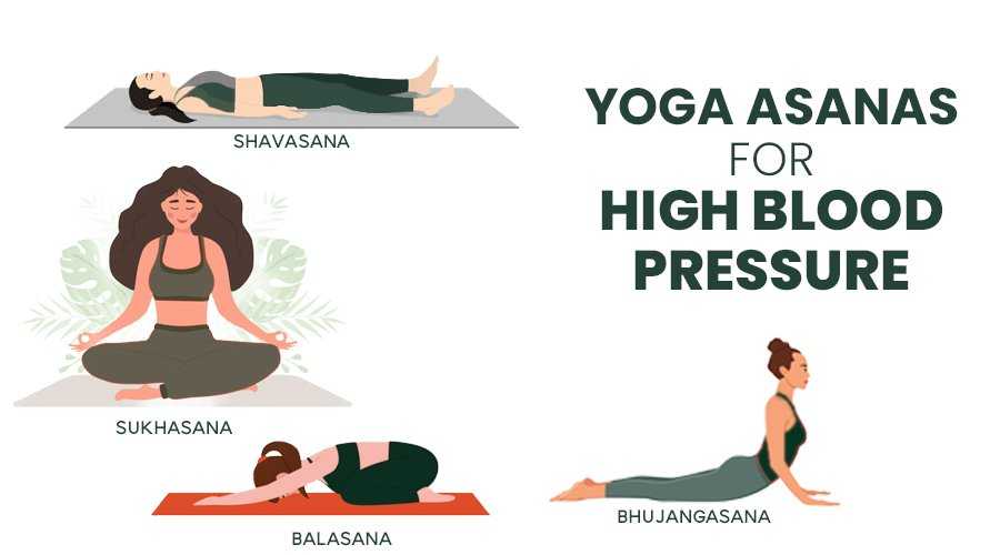 Yoga Asanas for high blood pressure