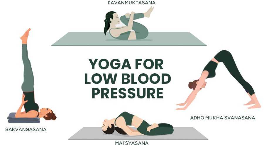 Yoga asanas for low blood pressure